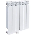 Wysokie grzejniki aluminiowe z odlewu ciśnieniowego